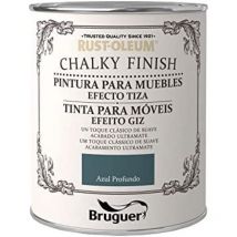 Chalky Finish Furniture Deep Blue 0,750L bruguer - Rust-oleum