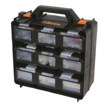 Beta - Maleta organizador de la con 12 bandejas extraíbles vacío 020800000