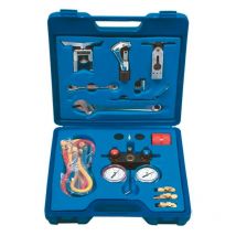Mundoclima - Maleta para frigoristas básica para gases R-22, R134a,R-404A y R-407C