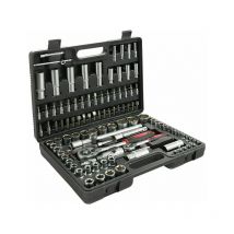 Maletin de herramientas 108 piezas carraca 12 14 juego de llaves vaso puntas y carracas