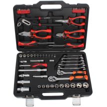 Maletín de herramientas BT60 - 60 piezas en maleta de plástico