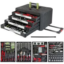 Arebos Maletín de Herramientas de 300 Piezas Caja de Herramientas