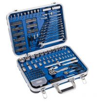 Scheppach - Malette a outils de 233 pieces TB235 - Outils en acier chrome vanadium - Mallette verrouillable