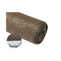 Suinga - Malla de Sombreo 1x5 m Ocultación y Privacidad para su Terraza o Jardín Malla de Ocultación Marrón 120 g/m2 Ocultación 95%