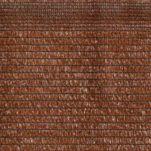 Iberogarden - Malla De Sombreo Color Marron- Medida 2 metros alto extra calidad