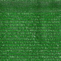Mini rollo de malla de sombreo ratcher verde 2X10 m