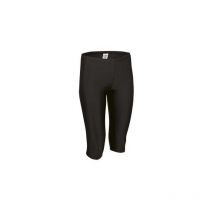 Malla deportiva para mujer 3/4 VALENTO Pilates XXL Negro