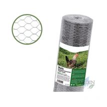 Suinga - Malla de Alambre 1 x 25 m cuadros 13mm Malla Metálica Galvanizada Malla para Animales Malla Acero inoxidable hexagonal
