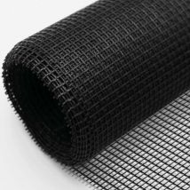 Faura - Malla Mosquitera Fibra de Vidrio 120gr. - negro - 1,2x30 metros