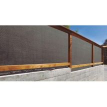 Malla Ocultacion Premium 230 Gr/m2 100 2x5m Antrac Novartix