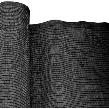 Ldk Garden - LOLAhome Malla de Sombra y Privacidad Negro. De 5x2 metros. Fibras Alta Resistencia hdpe con Tratamiento uv, Alta Densidad,Transpirable,
