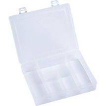 Mallette de rangement séparations fixes Hünersdorff 606120 (l x l x h) 180 x 140 x 40 mm nombre de compartiments: 5 1 pc(s)