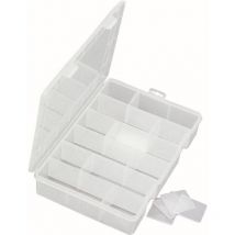 Viso - Mallette de rangement séparations variables O300 (l x l x h) 280 x 200 x 50 mm Nombre de compartiments: 18 1 pc(s)