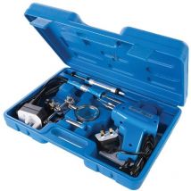Silverline - Mallette de soudage poste a souder etain 9 pcs