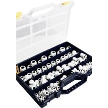 Assortiment De Presse-étoupes Jacob Montagekoffer Vf2 M16, M20, M25, M32 M16, M20, M25, M32 Polyamide Gris Clair (ral 7035) 215 Parties W277551