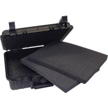 Sintron - Mallette Pour Appareils M Avec Poignée De Transport Noir Aluminium, Bois
