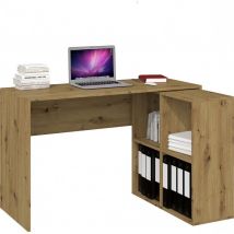 MALOX 2-in-1 Eck-Computertisch 4 Nischen 4 Nischen Mehrplatz-Computertisch