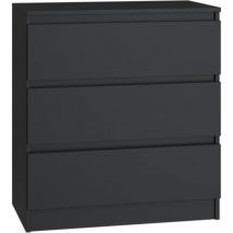 Malwa M3 Kommode, schwarz