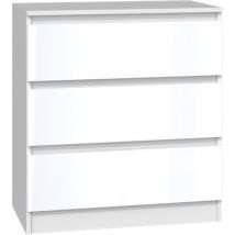 Malwa M3 Kommode, weiss glanz