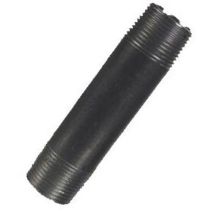 Mamelon acier noir 100 mm – Raccord acier – Fixation raccord, Filetage plomberie, Forme du raccord, Largeur