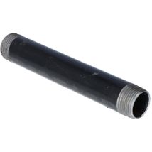 Gebo - Fusil En Acier Noir 1'' Longueur 0,20 M Double Filetage