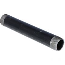 Gebo - mamelon double de tuyau - en acier noir, type 23, 1'' x 300 mm. 70.300.06S