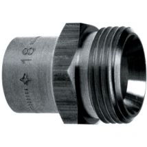 Racor recto jsc macho soldar en cobre 20X27/CU 18