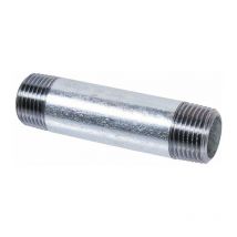 Ecolands - Raccord fonte galva droit à visser - m 1/2' - 1000 mm