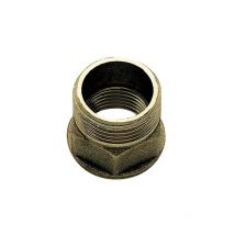 Blanc Habitat - mamelon laiton brut male femelle - reduit cote femelle - 243 g