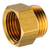 Coditherm - Mamelon laiton raccord Mâle 1/2' - Femelle 1'