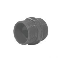 Aliaxis - Mamelon pvc pression Male Male 40X49