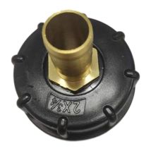 Mamelon Raccord Rapide Pour Cuve 1000 l, Multitanks Raccord, Laiton Connecteur De Tuyau, Adaptateur De Réservoir ibc (25mm)