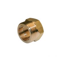 Quick Plomberie - centrale brico Mamelon à visser laiton m 26 x 34 pour tube en cuivre