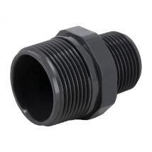 Raccord PVC pression - Mamelon réduit PVC pression à visser 1''-1/2''