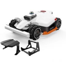 Mammotion Luba 3 Awd 5000 Mähroboter Ohne Begrenzungskabel, Bis 5000 M², Mit Waschhalterung Und Garage Für Rasenmäher