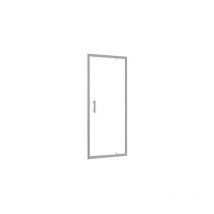 Ondee - mampara ekla - mampara giratoria - Vidrio templado - Acabados cromados - 80x185x0,6cm