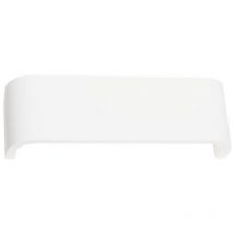 SLV - Abat-jour en plâtre pour applique d'intérieur mana, longueur 30,9 cm, coloris blanc