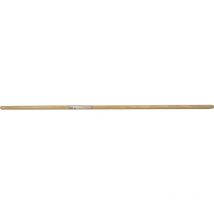 Manche en bois poncé adaptable pour balai de cantonnier, Ø28mm x 1,5m.