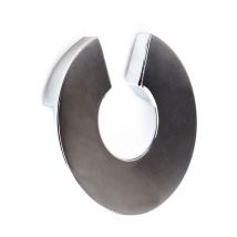 Manche en Zamak finition chrome brillant, dimensions: 78x78x20mm et inserts: 64mm - talla