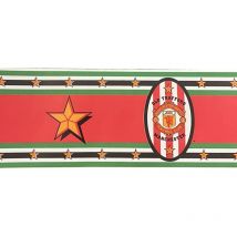 Coloroll - Manchester United 1997/1998 Football Border Wallpaper Paste The Paper