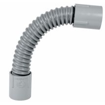 Tube d'évacuation PVC – Flexible – Diamètre 40 mm – Longueur 250 mm – Grandsire