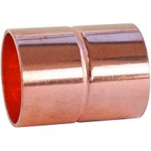 Manchon cuivre à souder - Pour tube cuivre Ø14 - Sachet 2 pièces