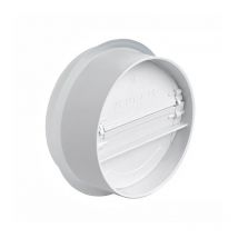 Manchon avec clapet anti-retour et garniture Ø100 à Ø110 Blanc First Plast