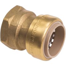 Ibp Bänninger - Manchon b Push Femelle à visser 3/8' (12/17) à clipser pour tube Ø14
