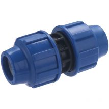 Quick Plomberie - Manchon à compression plastique D.25 pour tube en polyéthylène