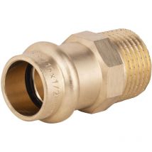 Noyon&thiebault - Manchon fileté mâle à sertir pour tube cuivre Ø16 - M15x21 (1/2)