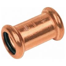 Manchon cuivre à sertir, diamètre 14 mm