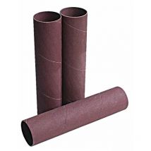 JET - Jeu de 2 manchons de ponçage dia. 6 mm longueur 152 mm grain 80 SHJ6X152K80