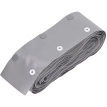 Basetbl - Manchon de protection de câble ignifuge en pvc pom pour bouton, manchon de protection pour cordon d'alimentation, 15 m/590,6 pouces