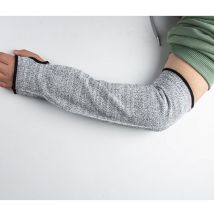 Manchon de Protection pour Bras, Manches Anti-coupures Manchon pour Bras de Sécurité Gants de Ttravail à Manches Longues Résistant aux Coupures pour